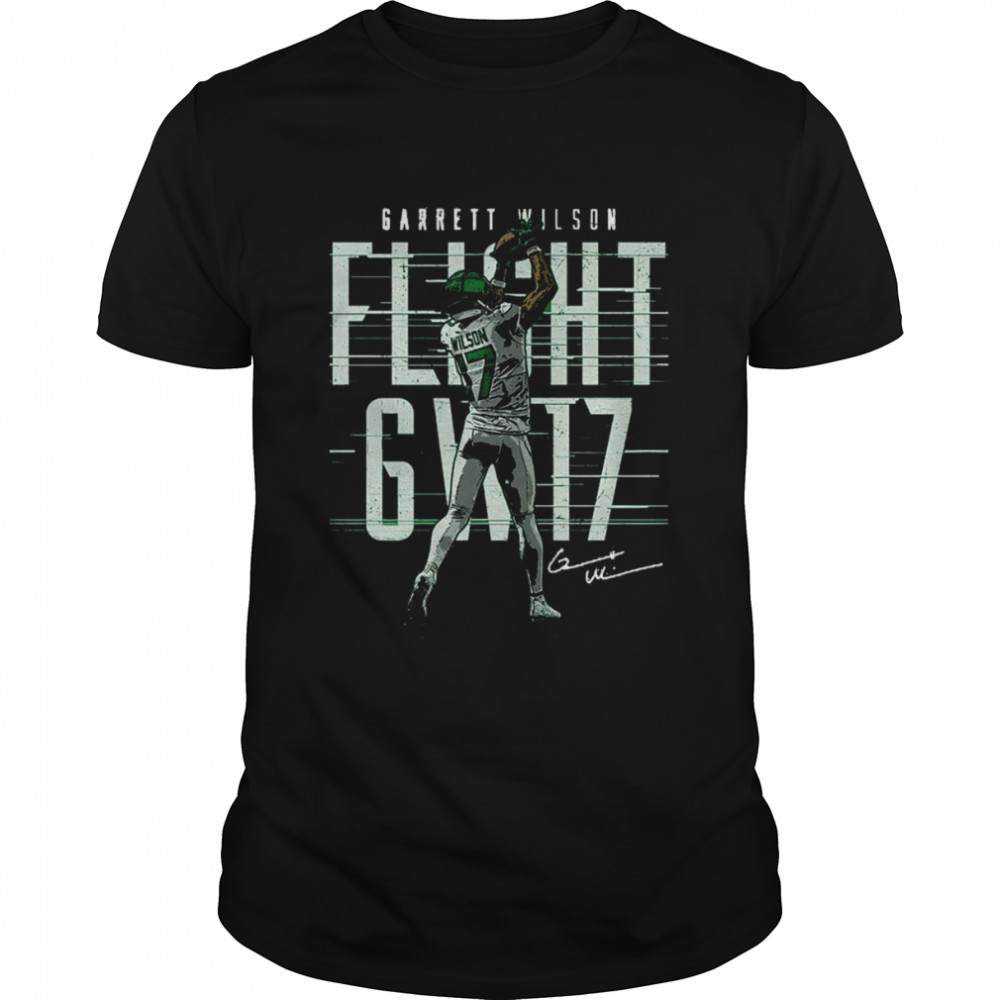 Garrett Wilson New York Jets Flight GW17 Signature Shirt