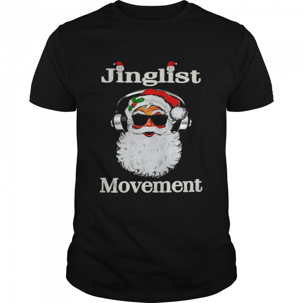 Junglist Movement Christmas Santa shirt