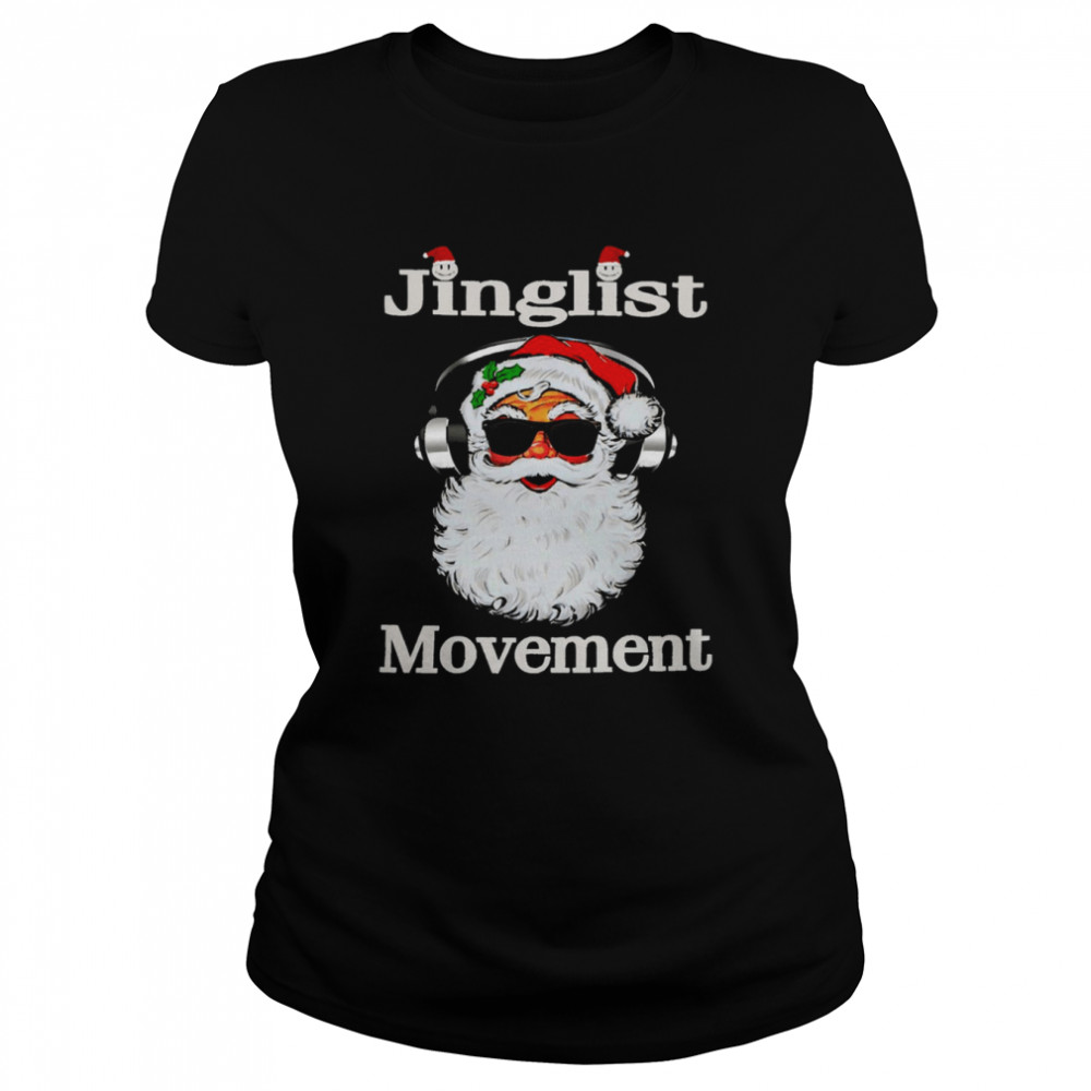 Junglist Movement Christmas Santa Shirt Classic Women'S T-Shirt