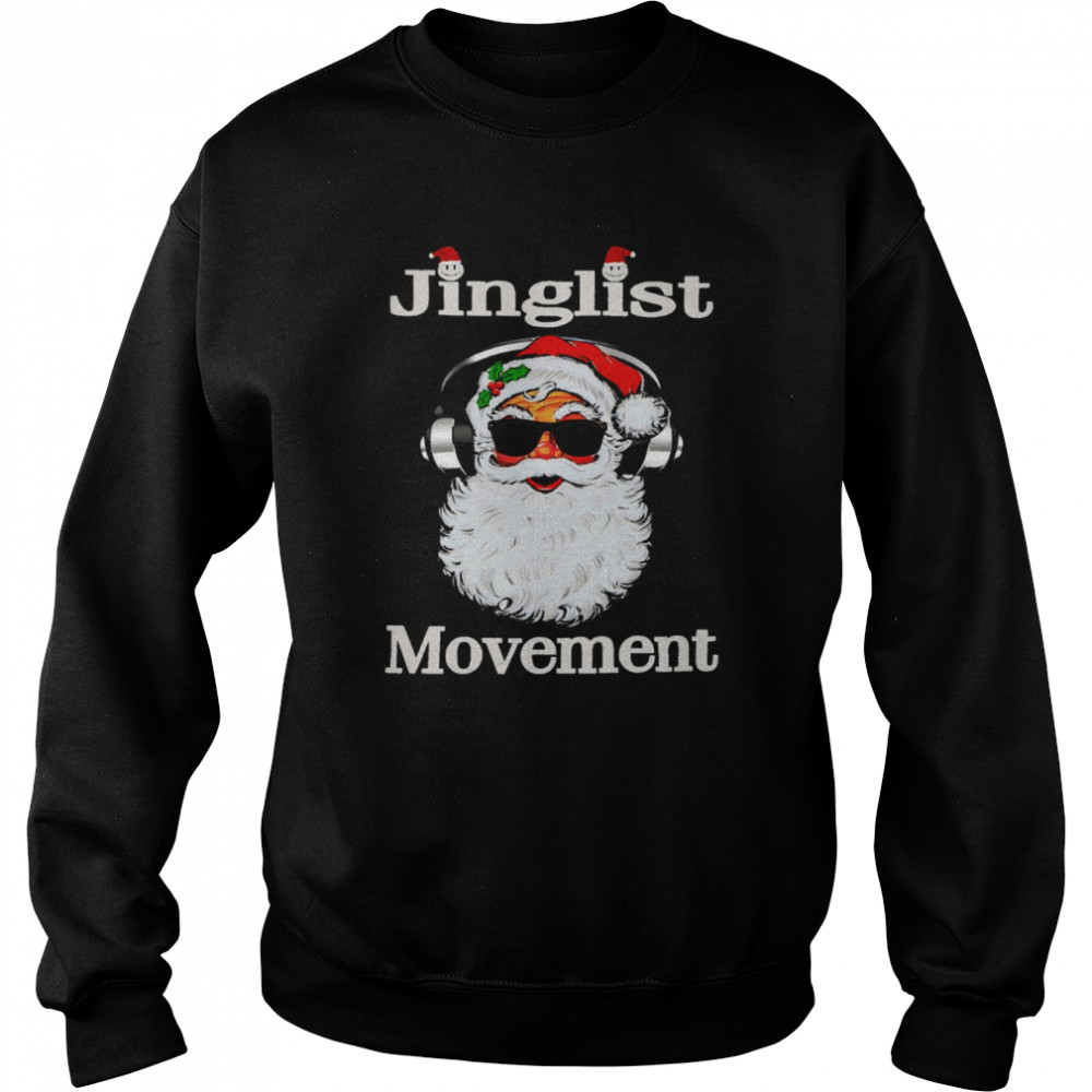 Junglist Movement Christmas Santa Shirt Unisex Sweatshirt