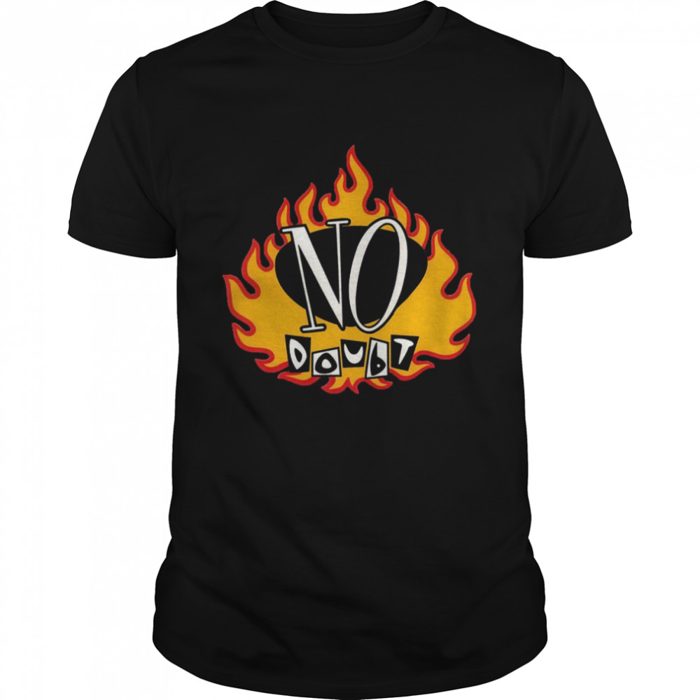 No Doubt Flame Logo Blake Shelton shirt