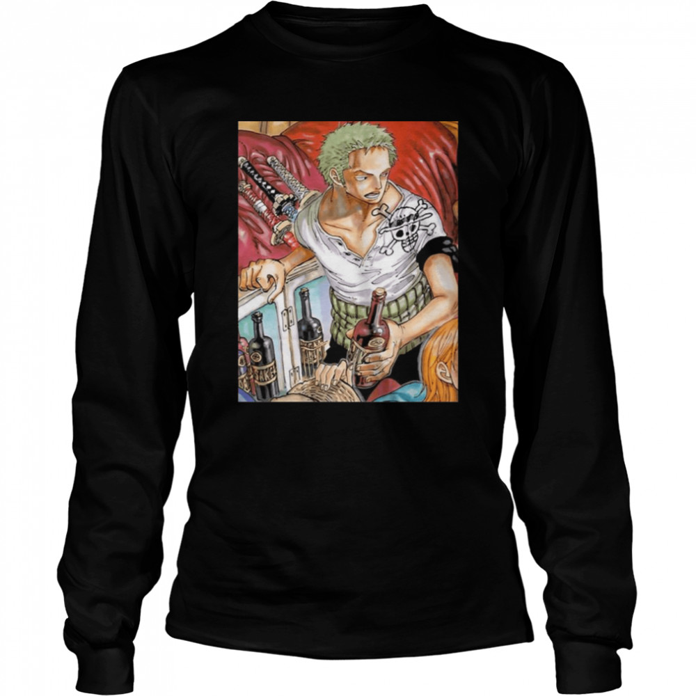 Vinutun Funny Character In One Piece Shirt Long Sleeved T-Shirt