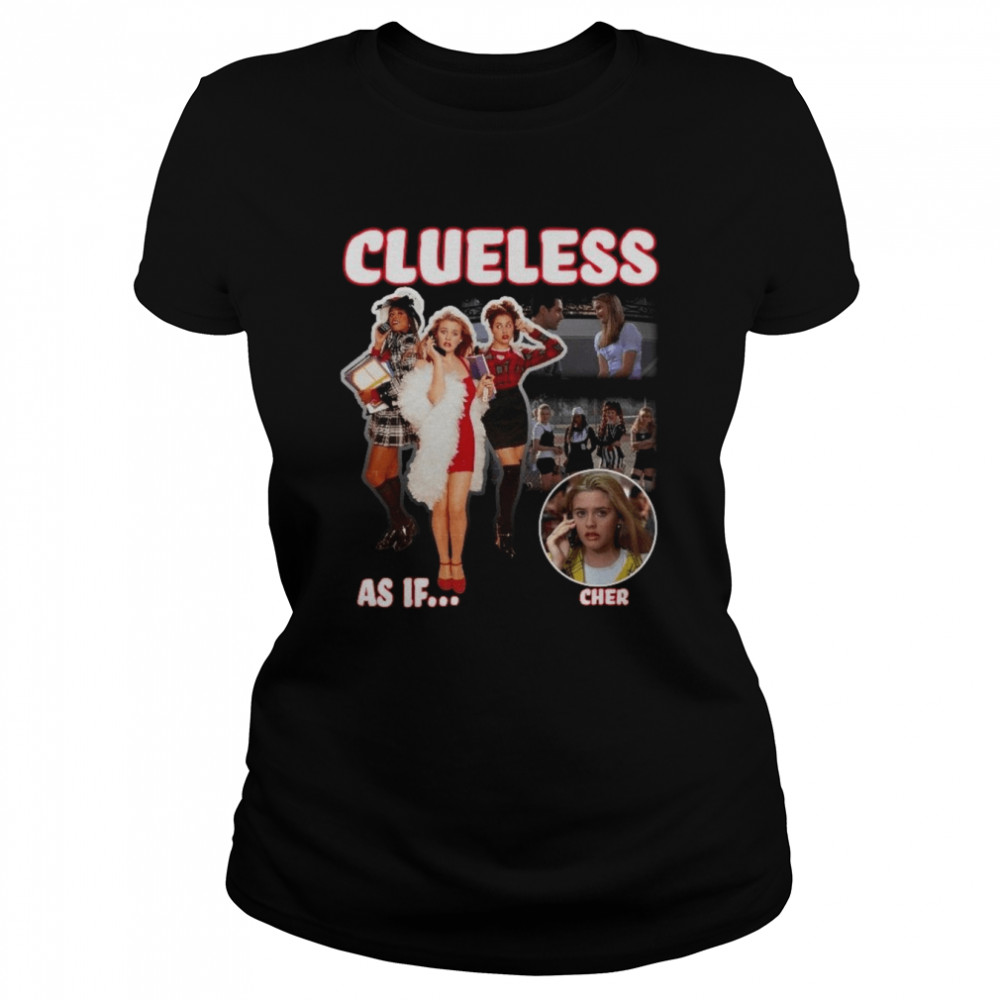 Clueless 1995 Alicia Silverstone Cher Horowitz Movie Shirt Classic Womens T Shirt