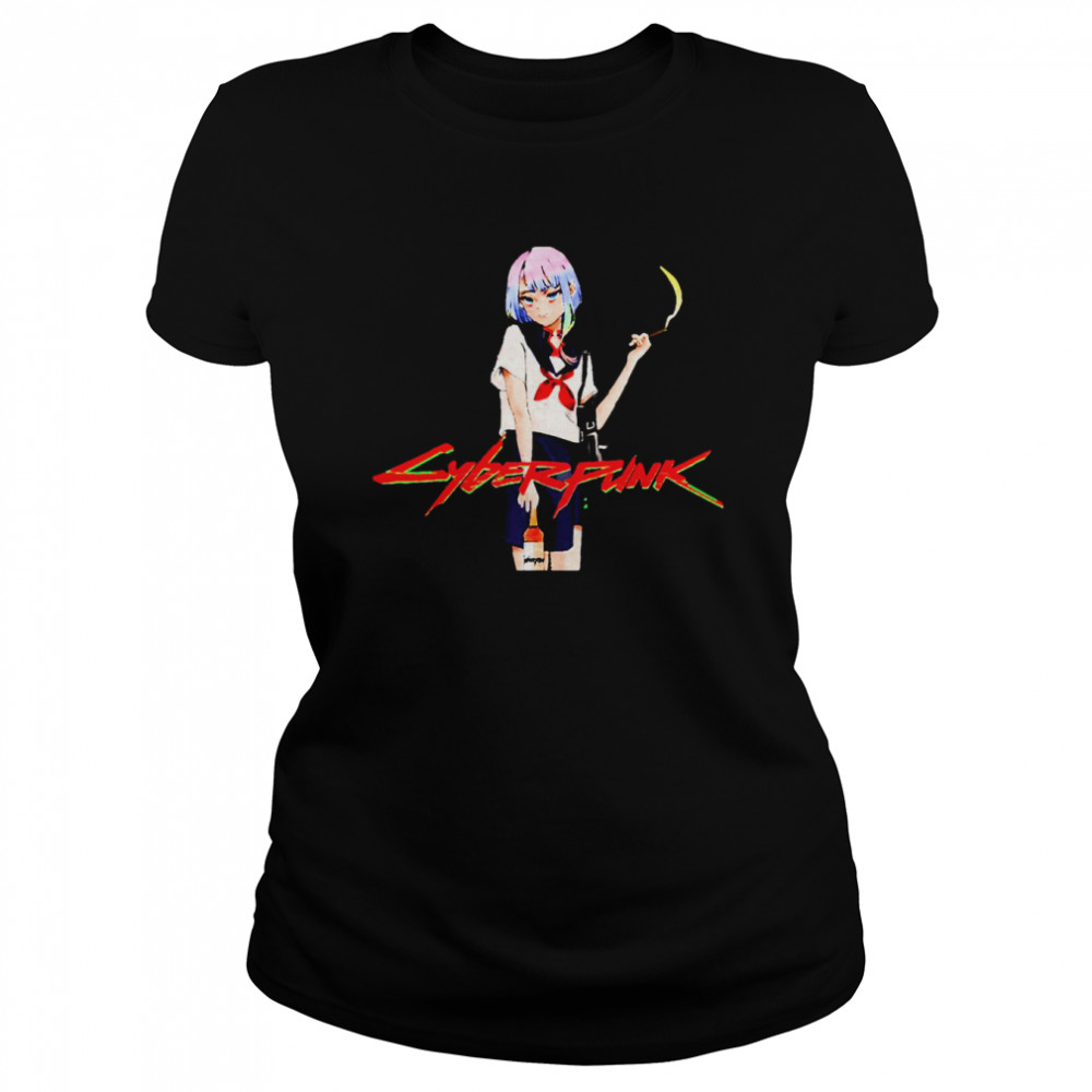 Cyberpunk Edgerunners Shirt Classic Womens T Shirt