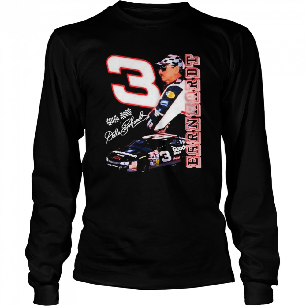 Dale Earnhardt 3 Nascar Shirt Long Sleeved T Shirt