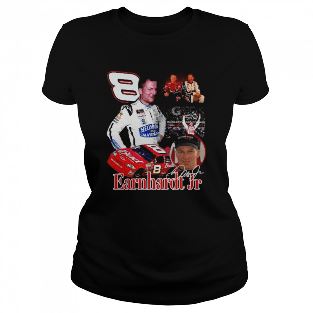 Dale Earnhardt Jr 8 Nascar Shirt Classic Womens T Shirt