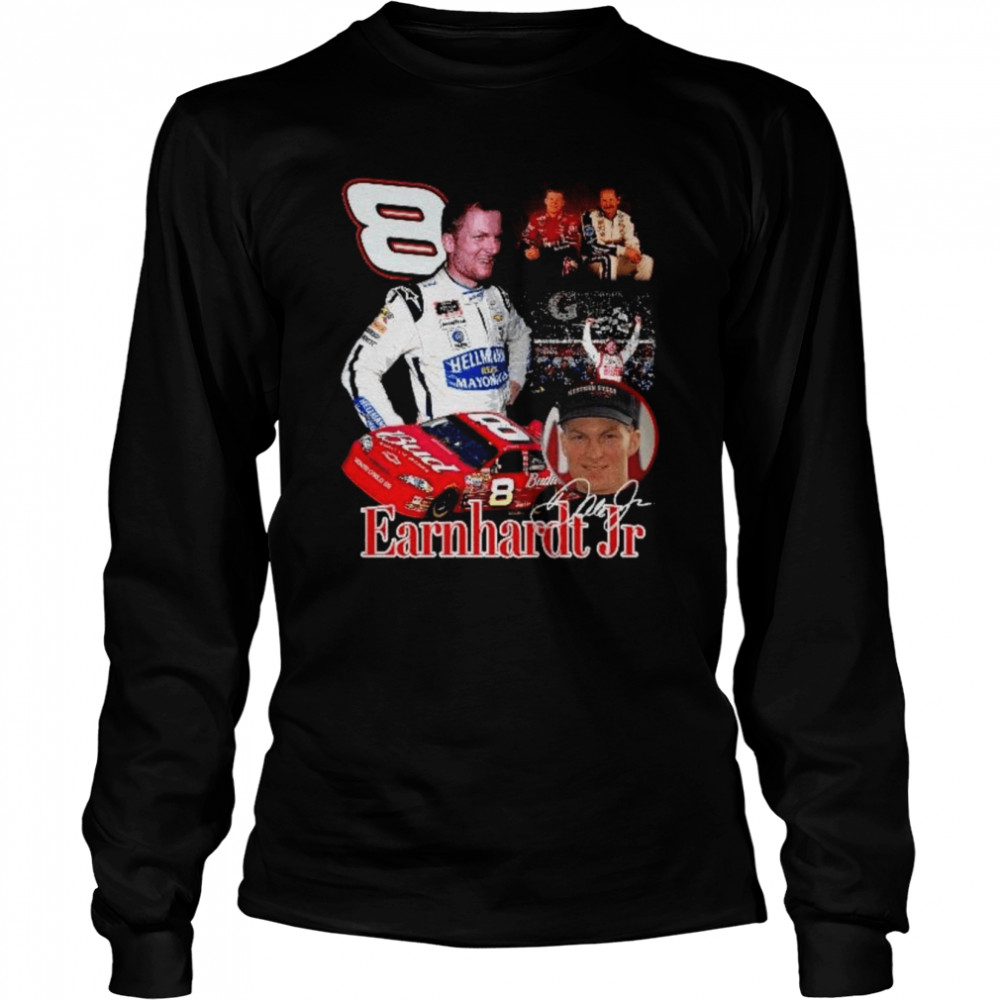 Dale Earnhardt Jr 8 Nascar Shirt Long Sleeved T Shirt