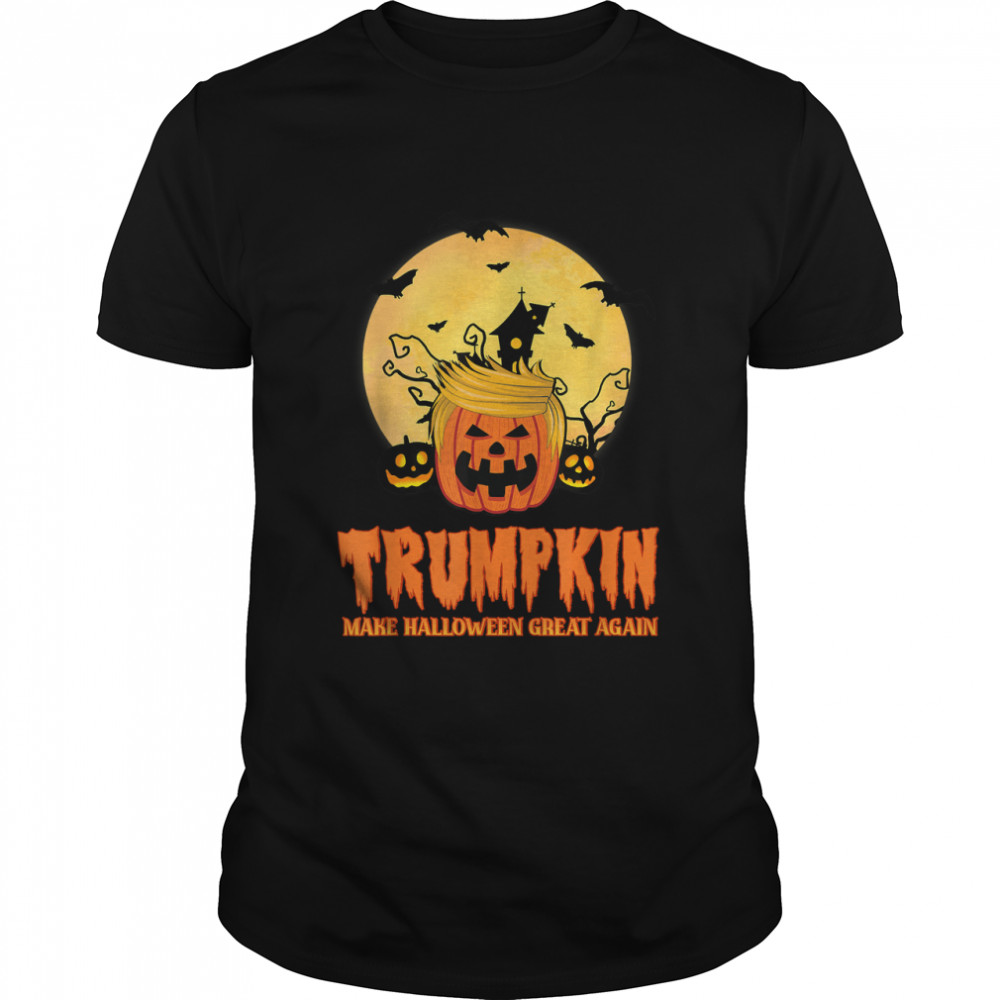 Trumpkin Make Halloween Great Again Pro-Trump 2024 T-Shirt