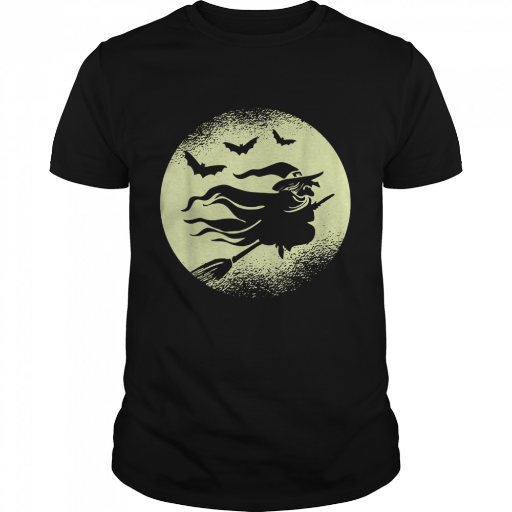 Witch Hat Women Bats Moon I’m With The Witch Halloween 2022 T-Shirt