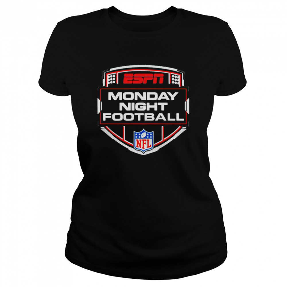 Espn Monday Night Football Nfl Shirt Classic Womens T Shirt