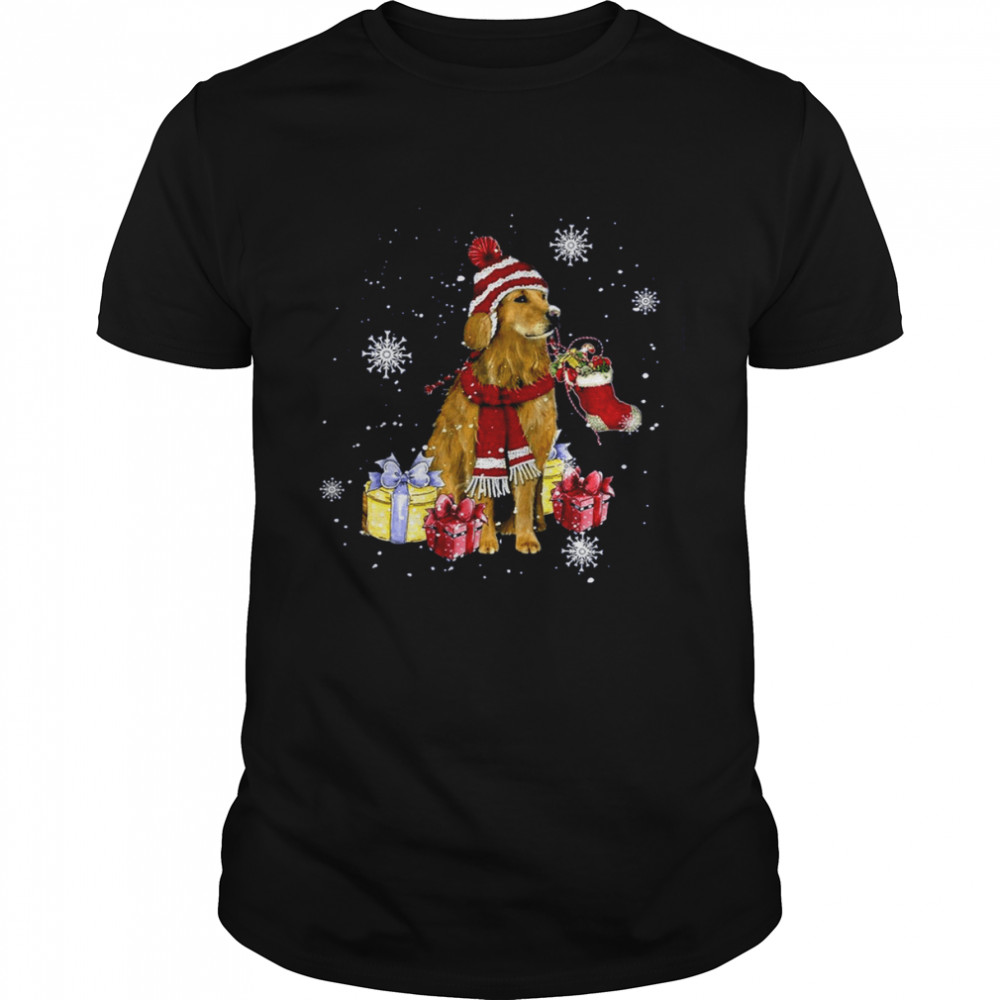 Golden Merry Christmas Animated shirt