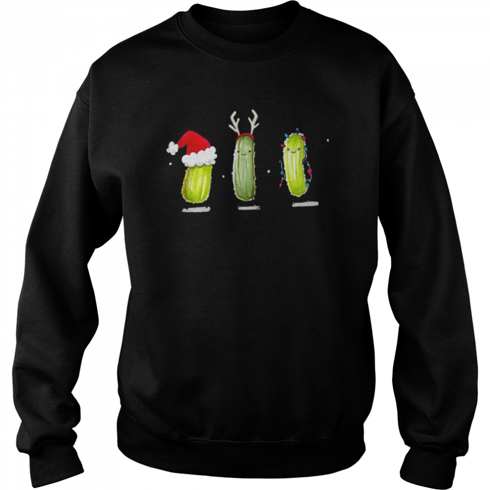 Happy Holidills Trending Pickles Shirt Unisex Sweatshirt