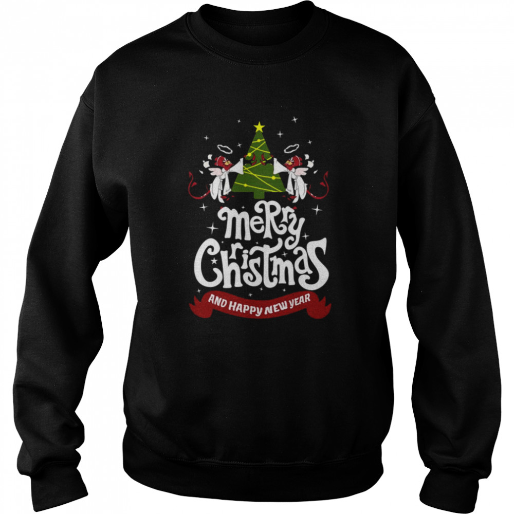 Helluva Boss Merry Christmas And Happy New Year Shirt Unisex Sweatshirt