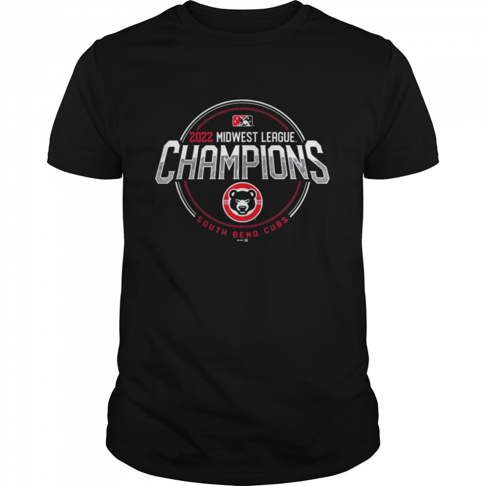 South Bend Cubs Baseball 2022 Midwest League Champions shirt