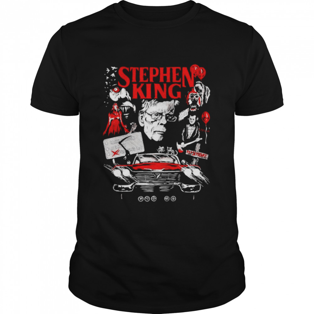 Stephen King king of horror shirt