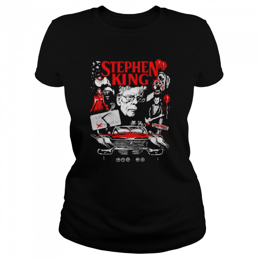 Stephen King King Of Horror Shirt Classic Women'S T-Shirt