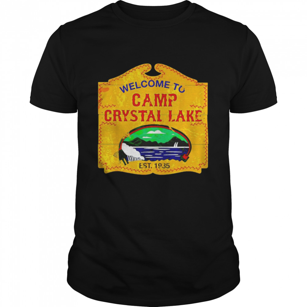 Welcome to camp crystal lake est 1935 shirt