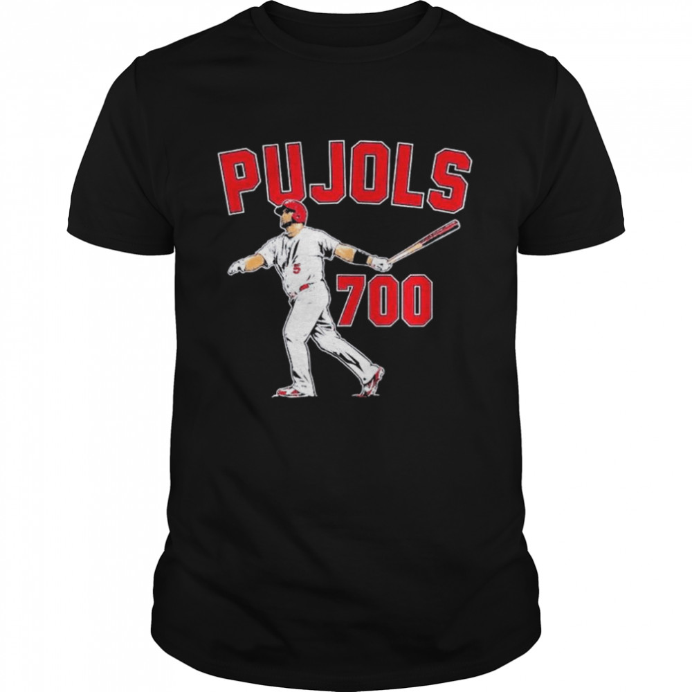 albert Pujols 700 St Louis saseball shirt