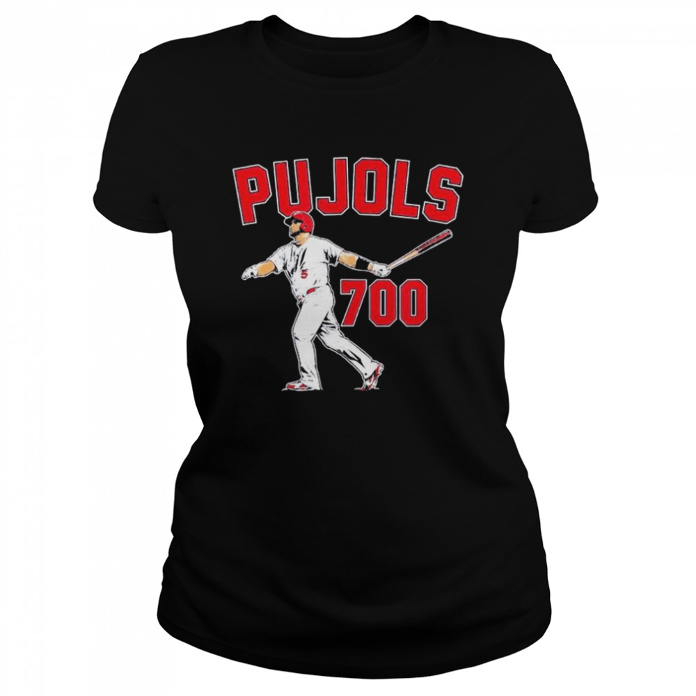 Albert Pujols 700 St Louis Saseball Shirt Classic Womens T Shirt