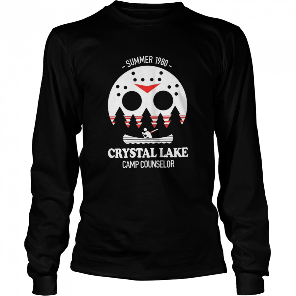 Camp Crystal Lake Summer 1980 Horror Movie Character Shirt Long Sleeved T-Shirt