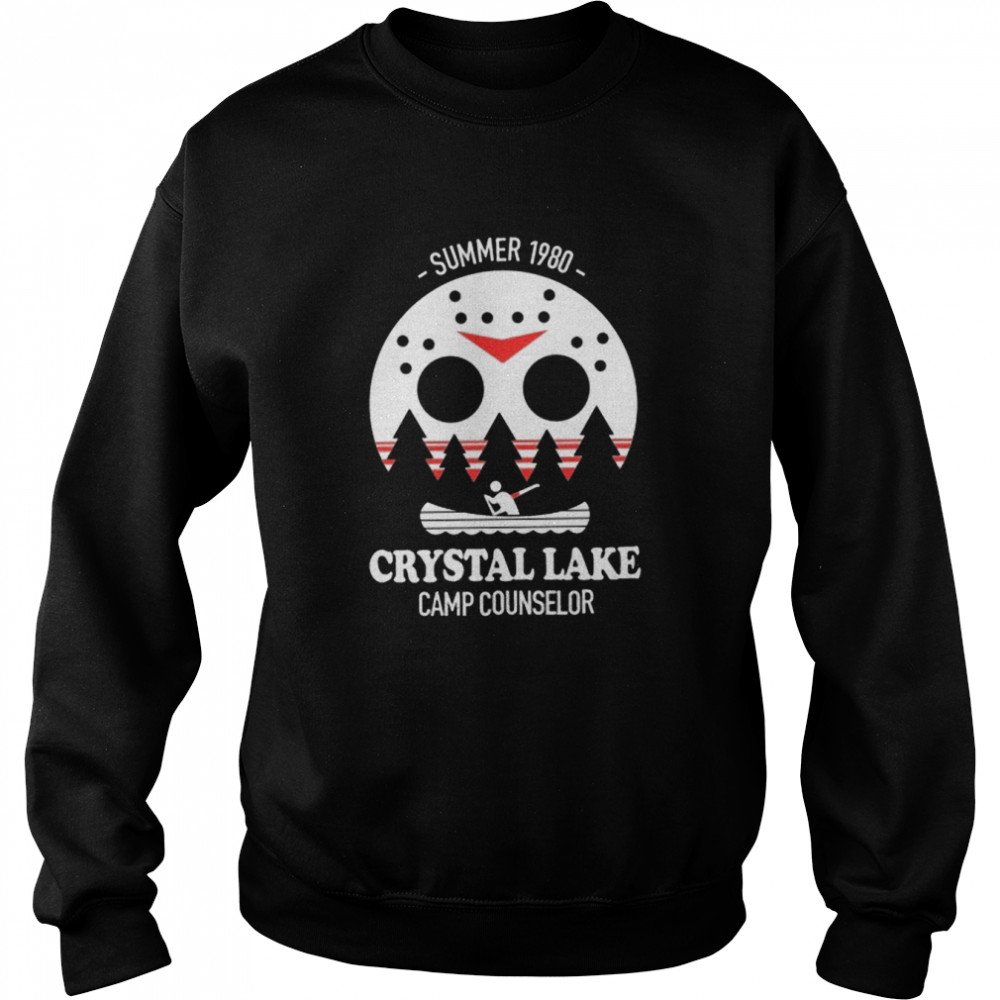 Camp Crystal Lake Summer 1980 Horror Movie Character Shirt Unisex Sweatshirt