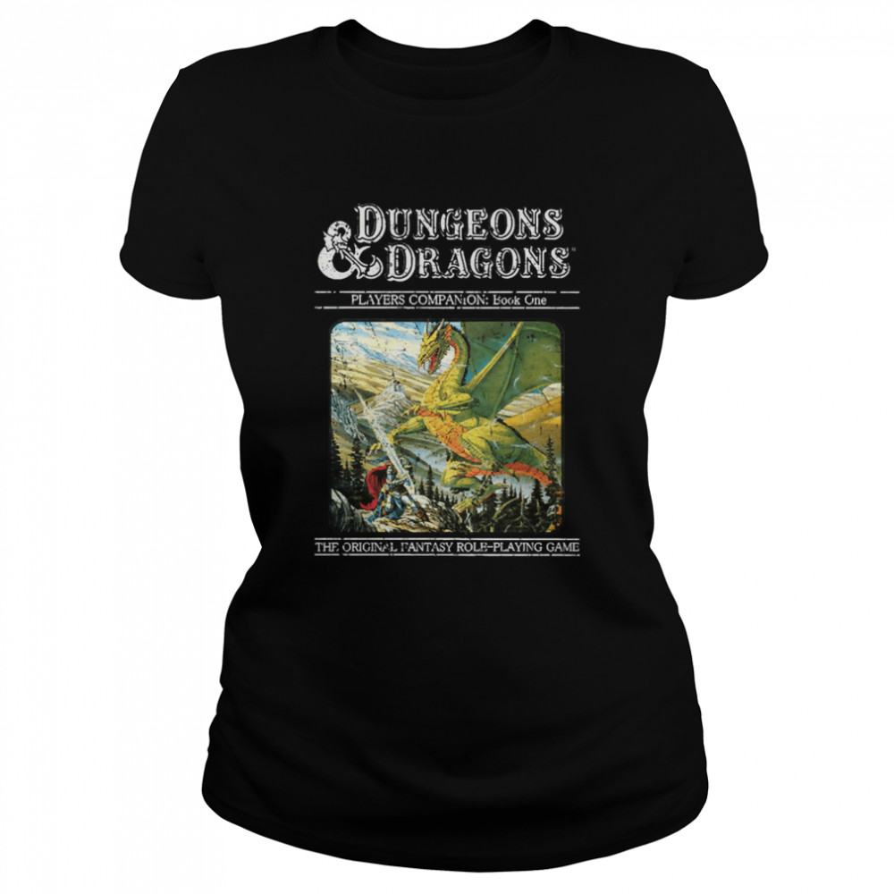 Dungeons And Dragons Vintage Diners Shirt Classic Womens T Shirt