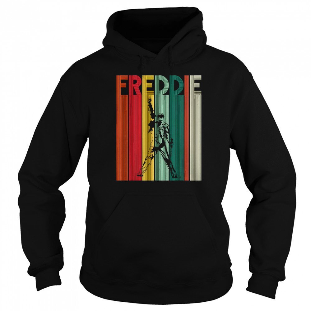 Freddie Mercurys Lover Legends Live Forever Retro Style Shirt Unisex Hoodie
