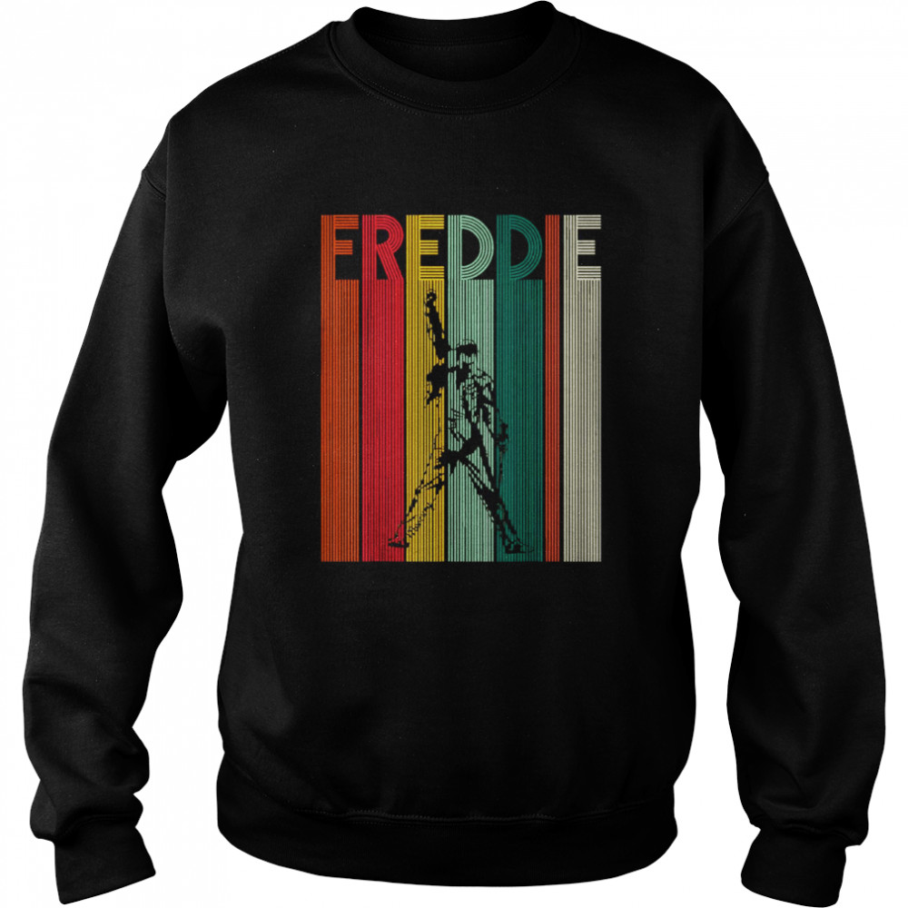 Freddie Mercurys Lover Legends Live Forever Retro Style Shirt Unisex Sweatshirt