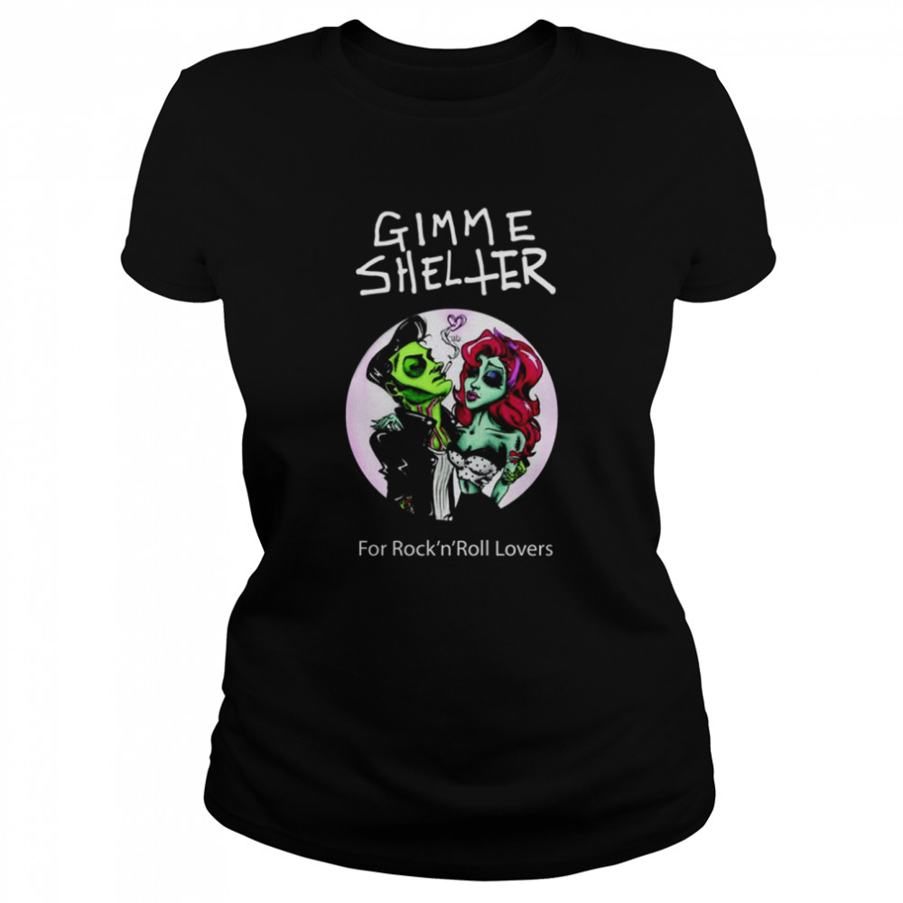 Gie Shelter Roc’k N Roll Lovers Shirt Classic Women'S T-Shirt