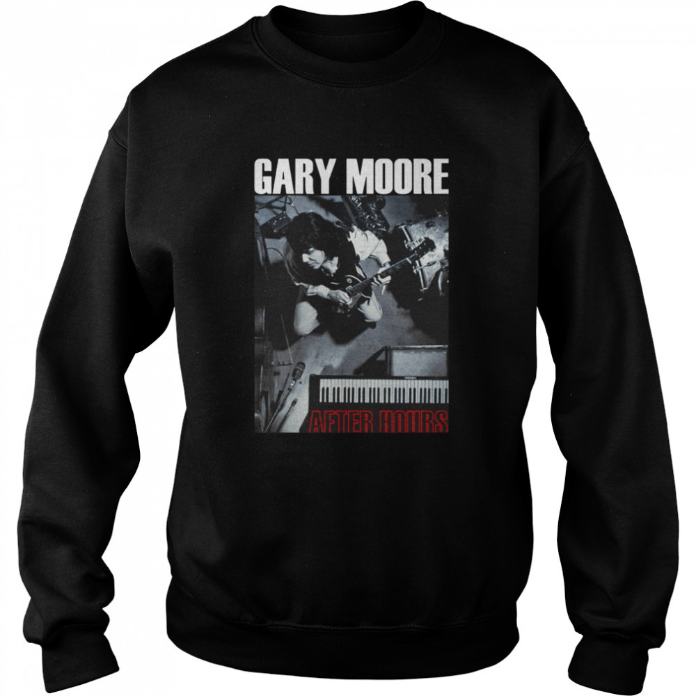 Graphic Rock Gary Moore After Hours Thin Lizzy Skid Row Shirt Unisex Sweatshirt