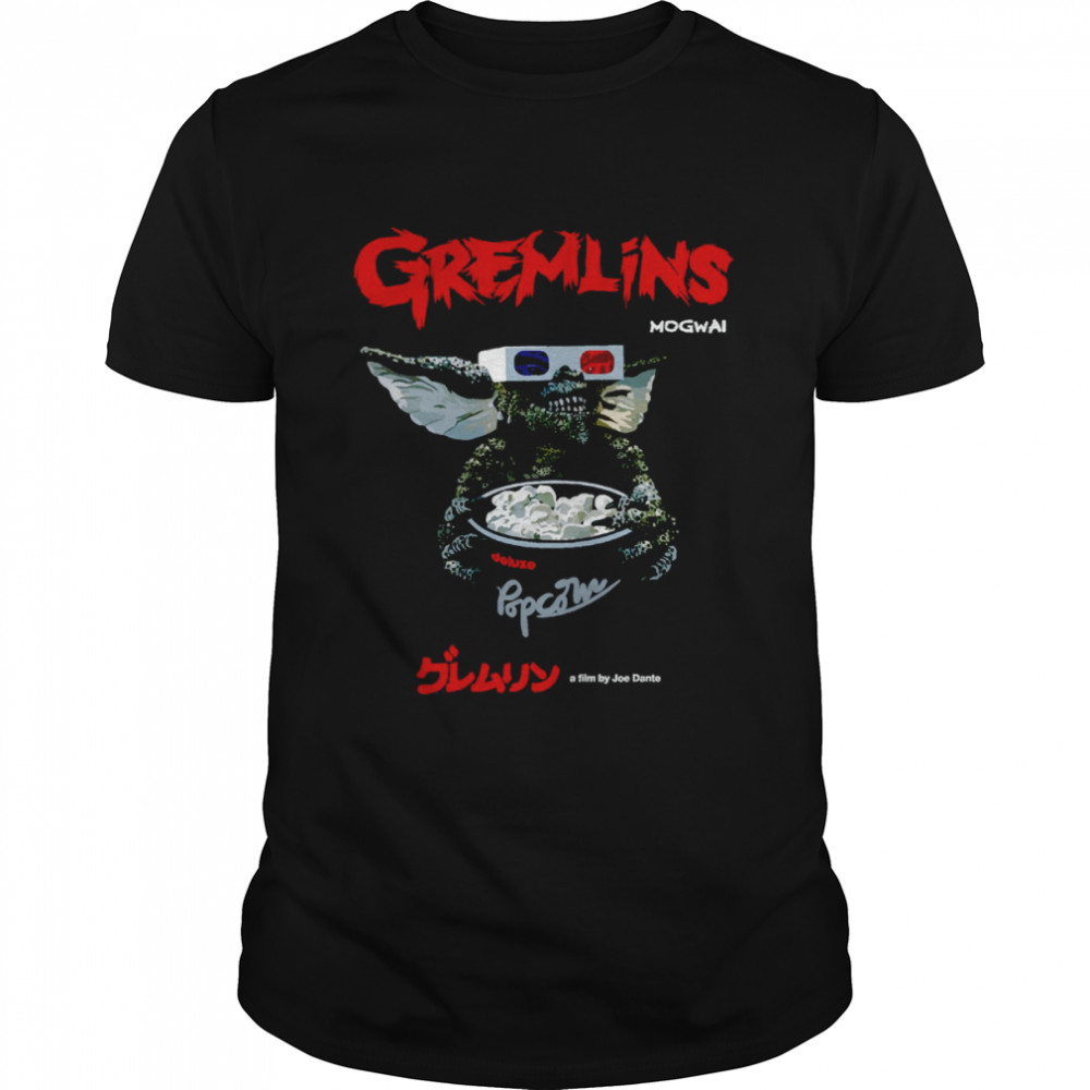Gremlins Cinema Deluxe Popcorn shirt