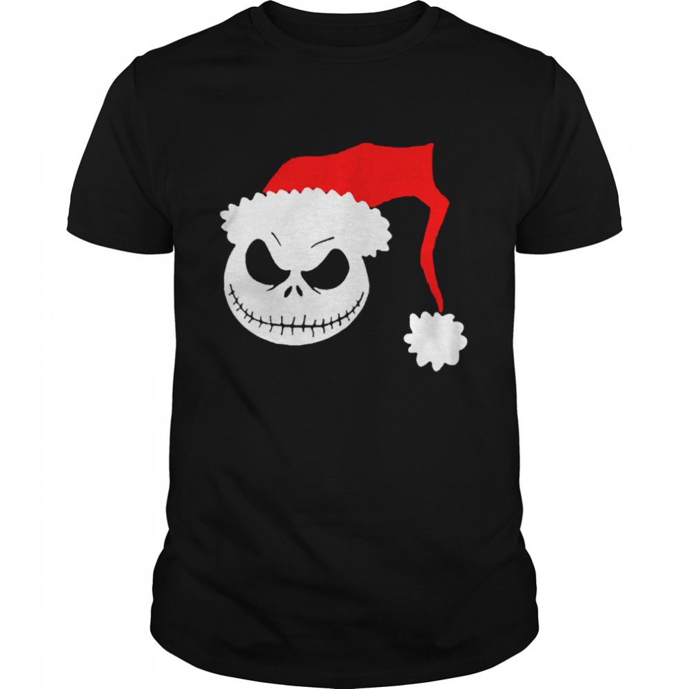 Hat Horror Skull Jack Skellington The Nightmare Before Christmas Santa shirt