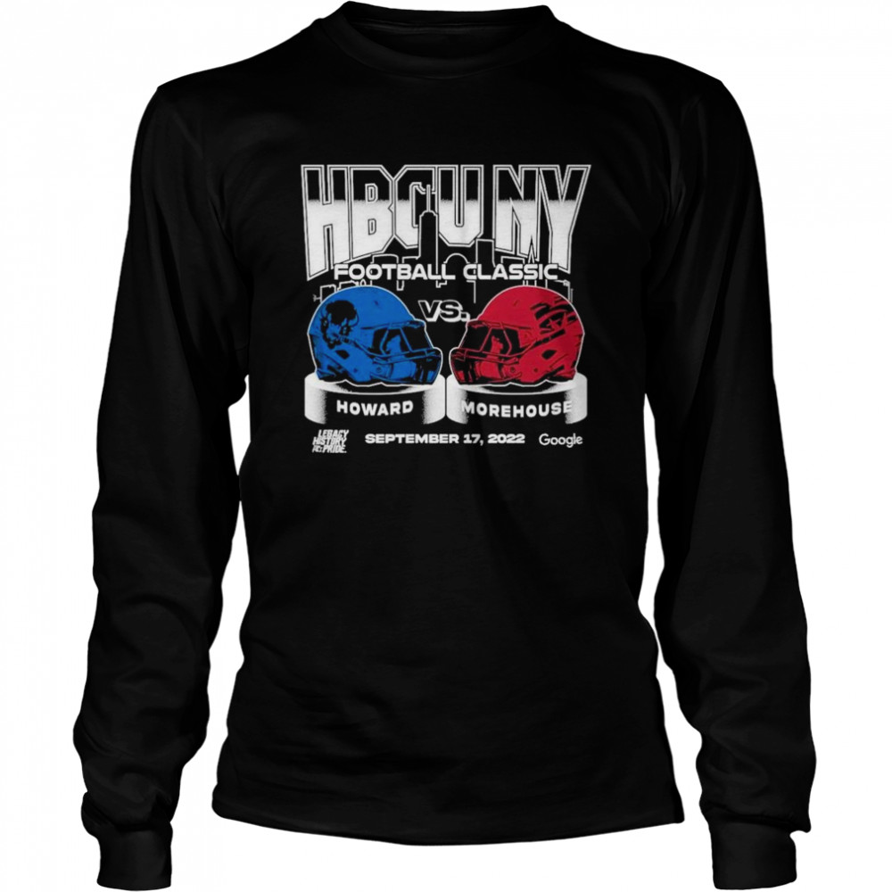 Hbcu Nyc With Google Gameday S Long Sleeved T-Shirt