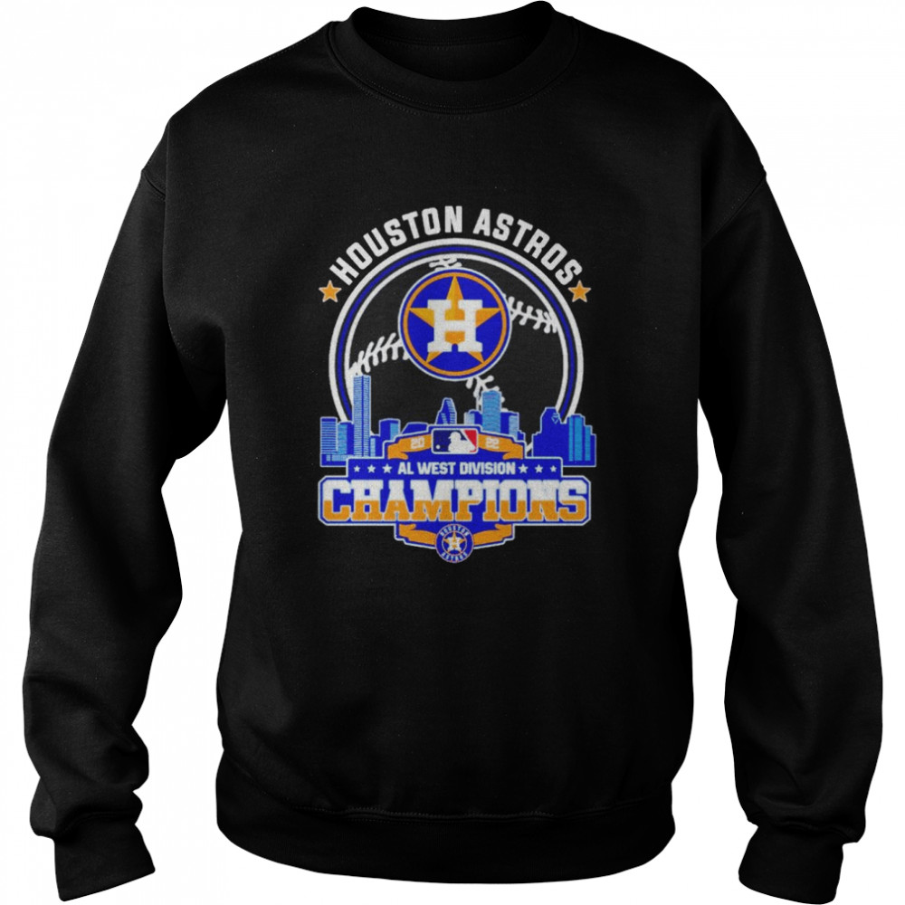 Houston Astros 2022 Al West Division Champions T-Shirt Unisex Sweatshirt