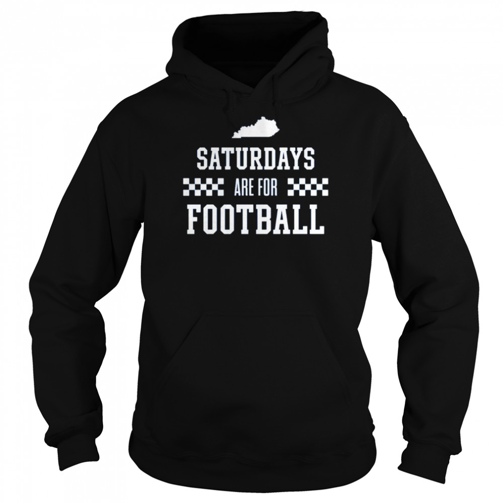 Kentucky Wildcats Saturdays Are For Football Shirt Unisex Hoodie