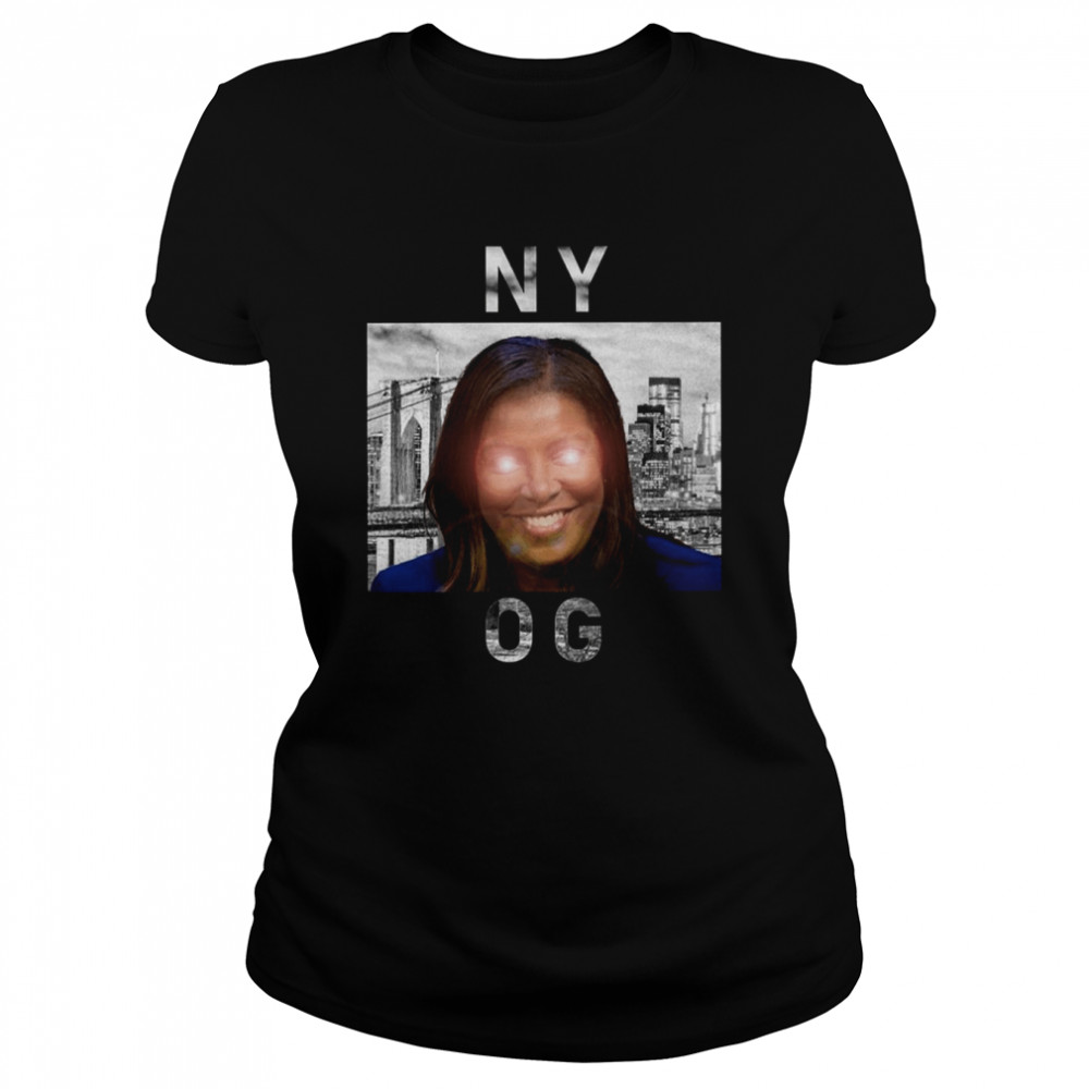 Letitia James Nyog Trending Politican Shirt Classic Womens T Shirt