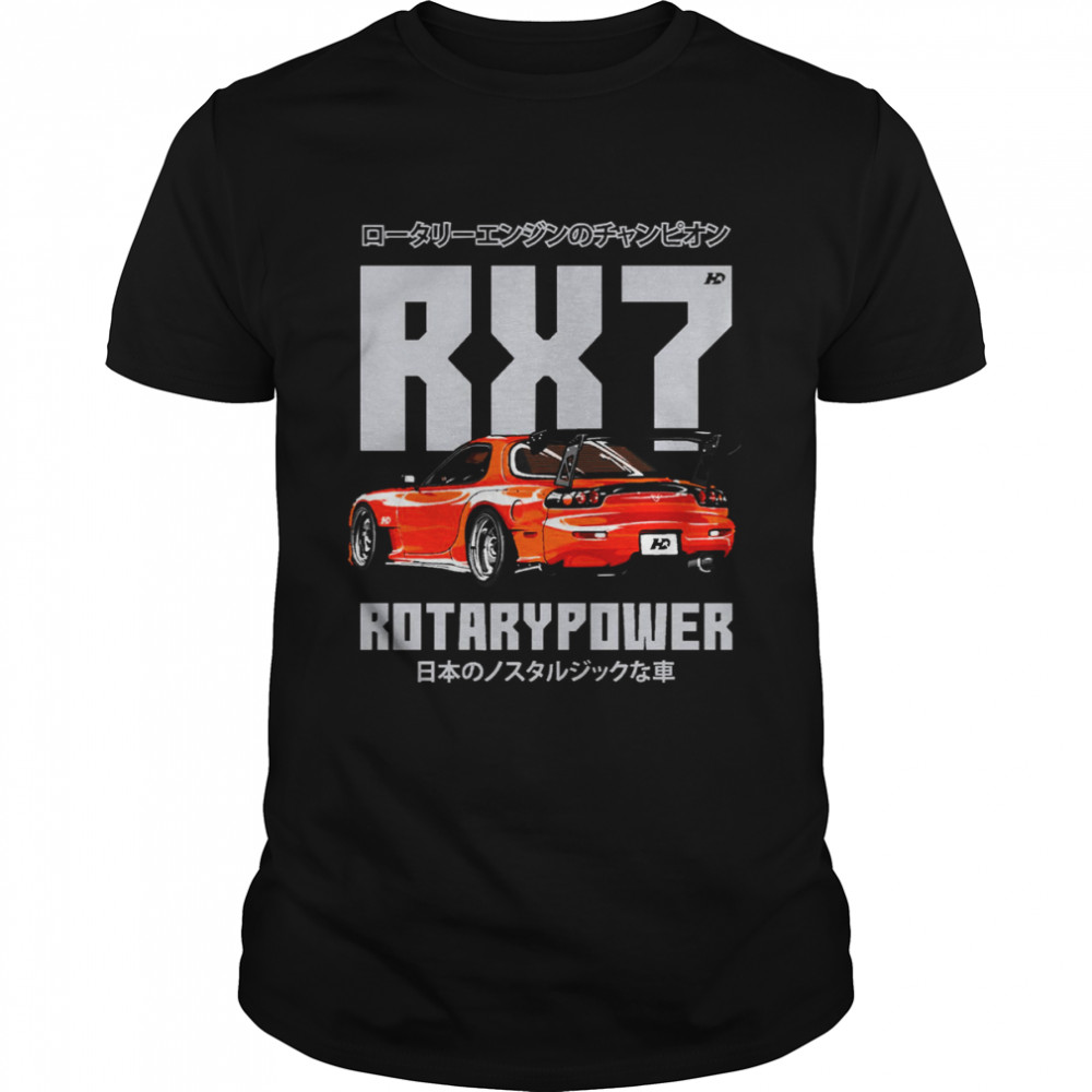 Mazda Rx7 Japanese Style Rotary Power shirt