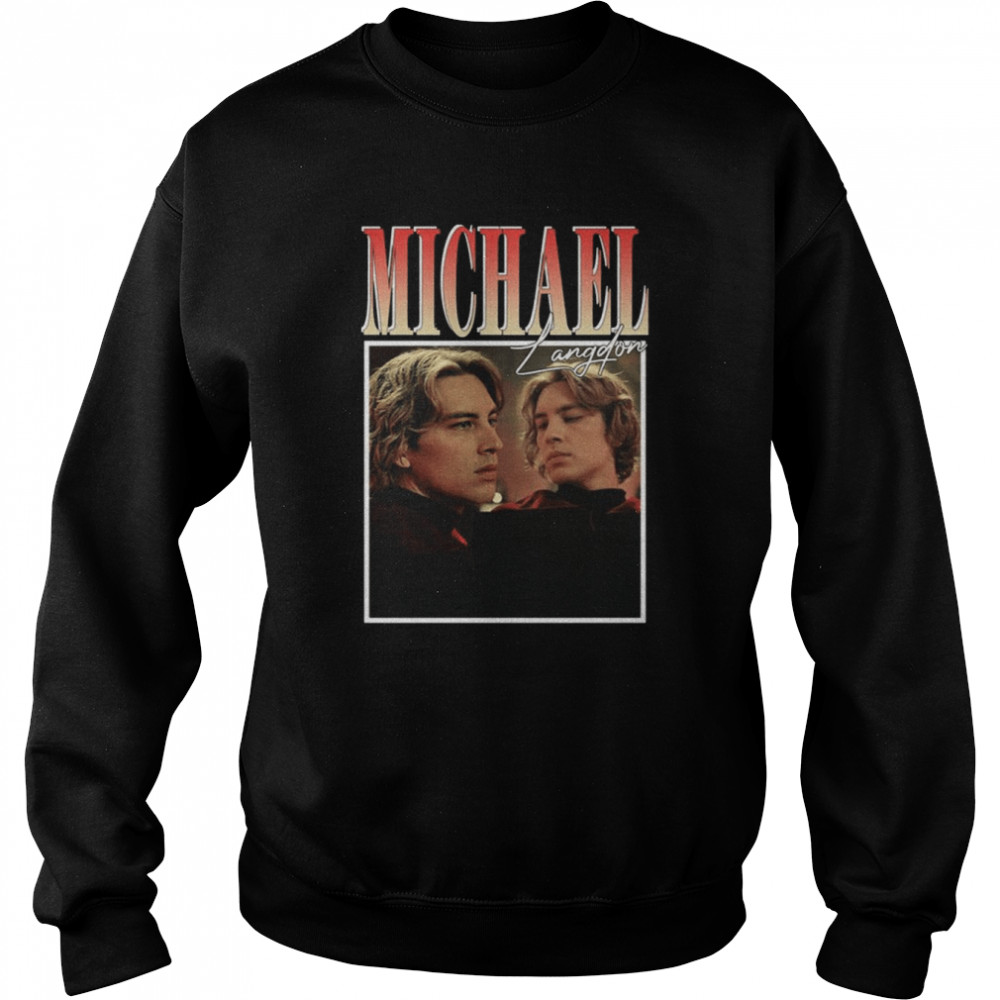 Michael Langdon Retro Portrait Shirt Unisex Sweatshirt