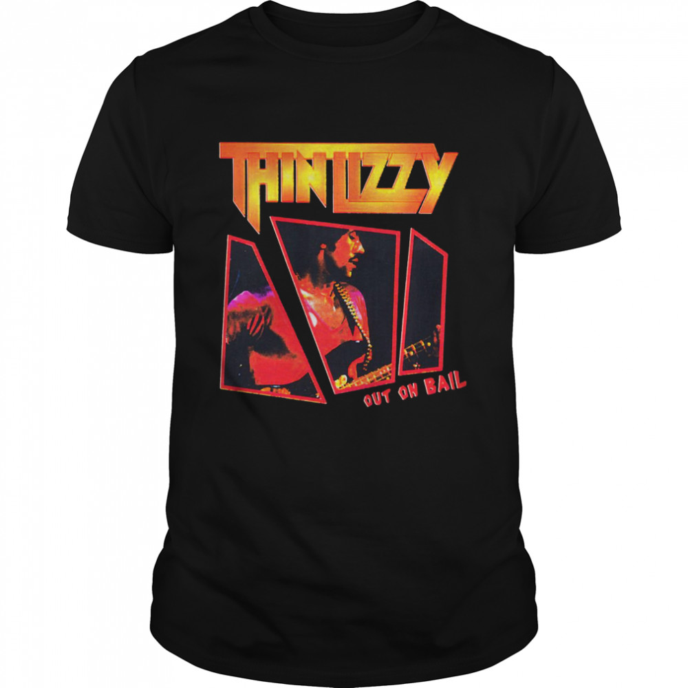 No Comment Thin Lizzy Out On Bail shirt