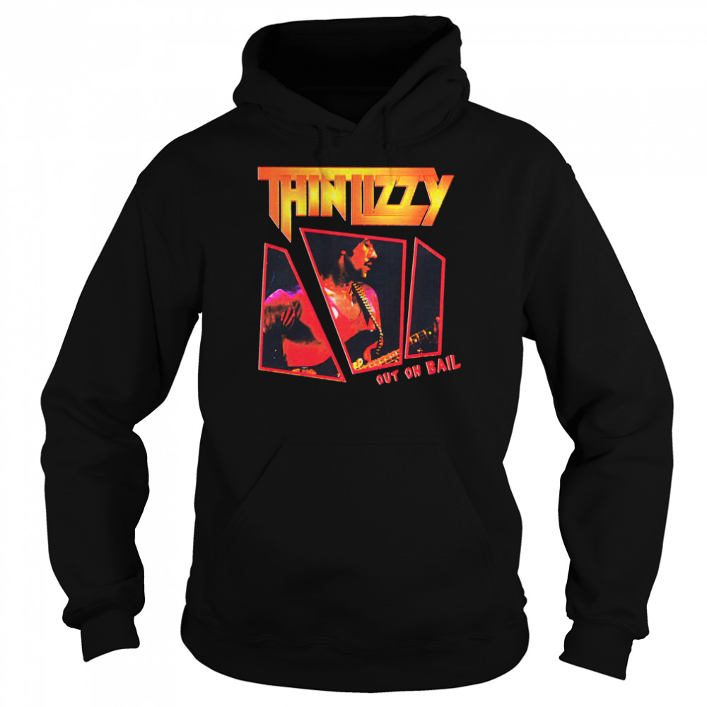 No Comment Thin Lizzy Out On Bail Shirt Unisex Hoodie