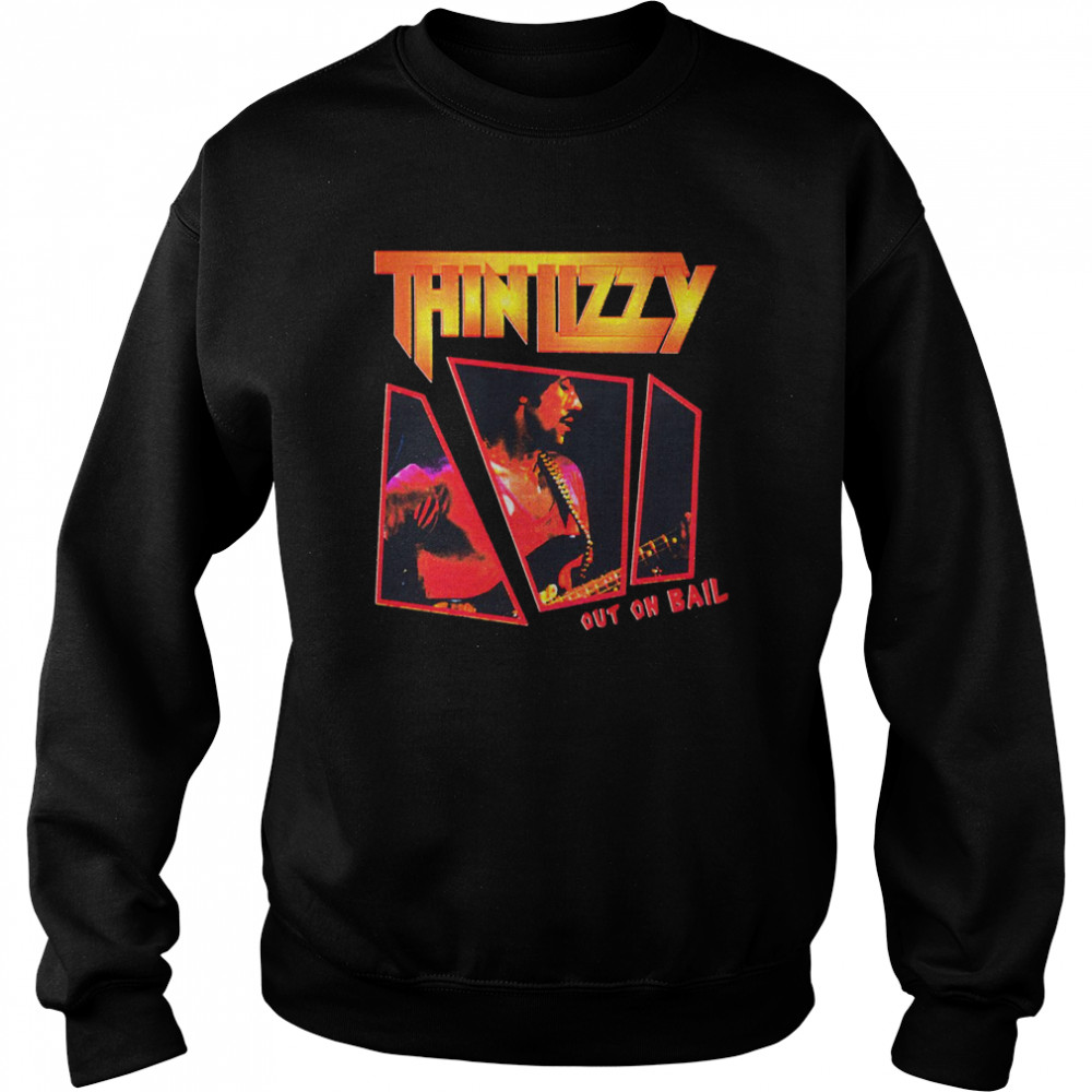 No Comment Thin Lizzy Out On Bail Shirt Unisex Sweatshirt