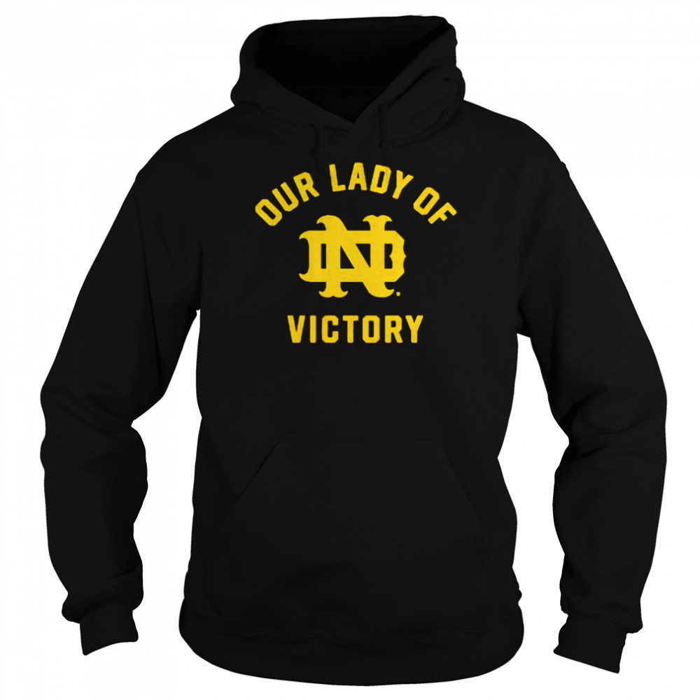 Notre Dame Fighting Irish Our Lady Of Victory Shirt Unisex Hoodie
