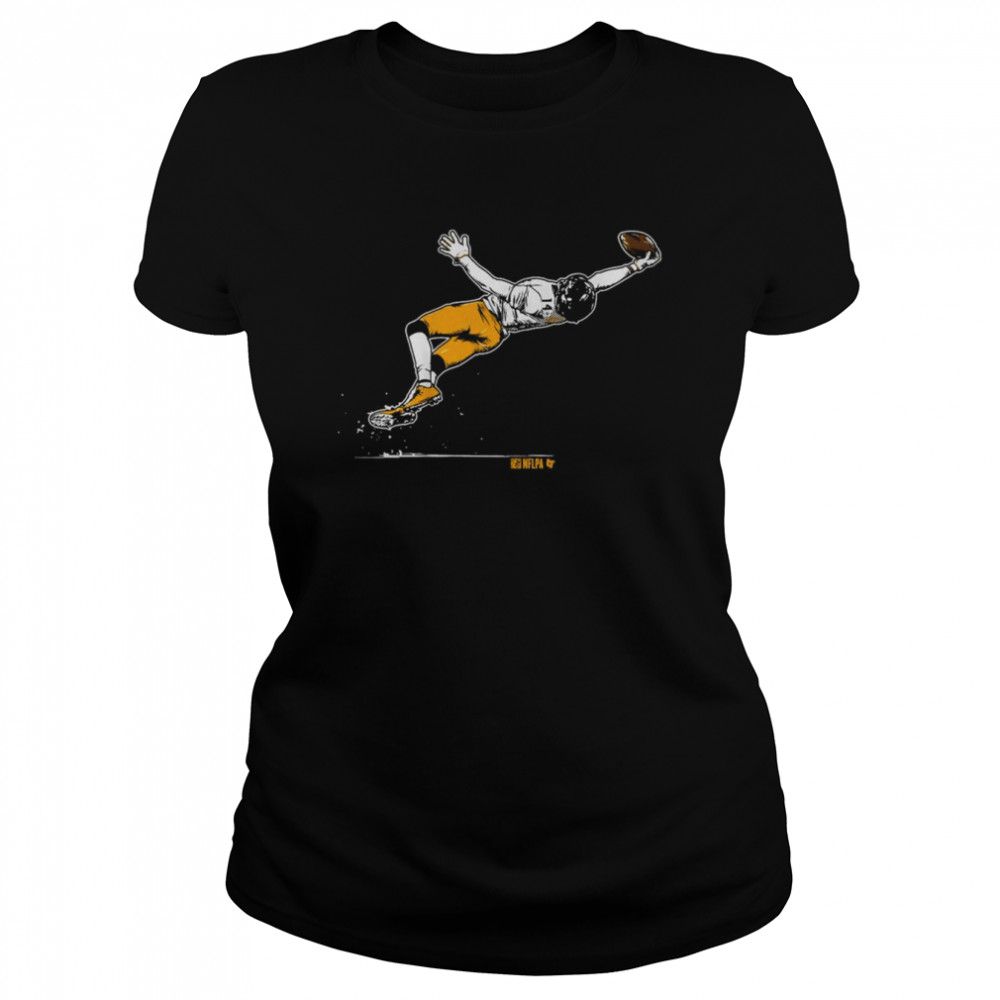 Pittsburgh Steelers George Pickens One Hand  Classic Women'S T-Shirt