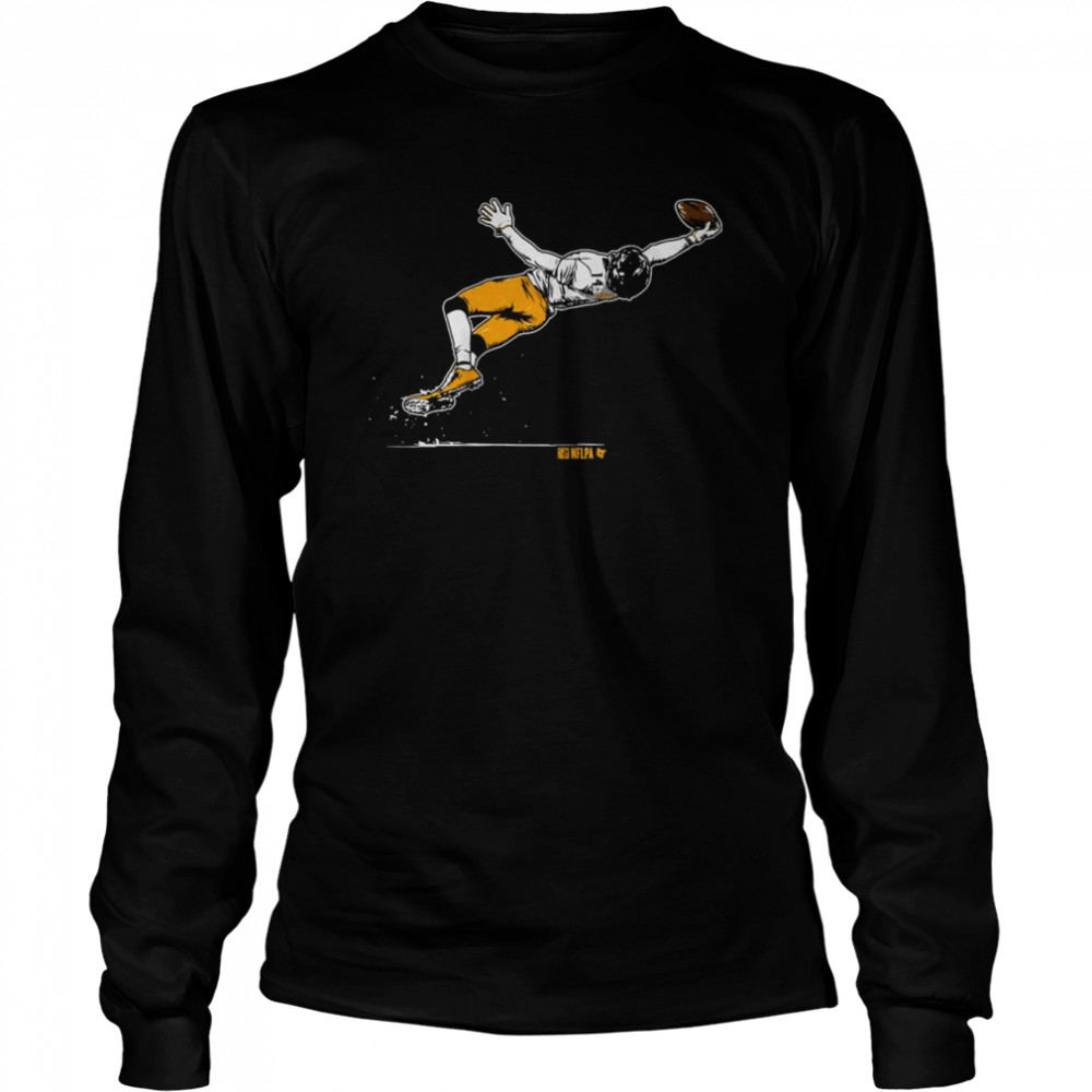Pittsburgh Steelers George Pickens One Hand  Long Sleeved T-Shirt