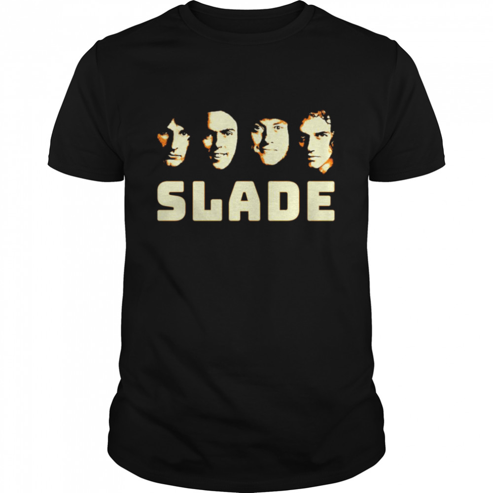 Retro 90s Rock Band Music Legend Slade shirt