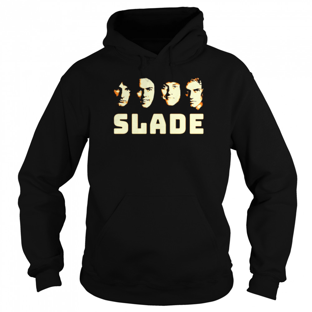 Retro 90S Rock Band Music Legend Slade Shirt Unisex Hoodie