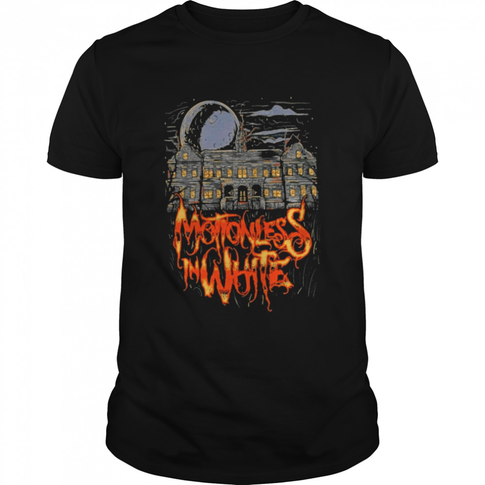 The Horror Mansion Design Motionless 2022 Horror shirt