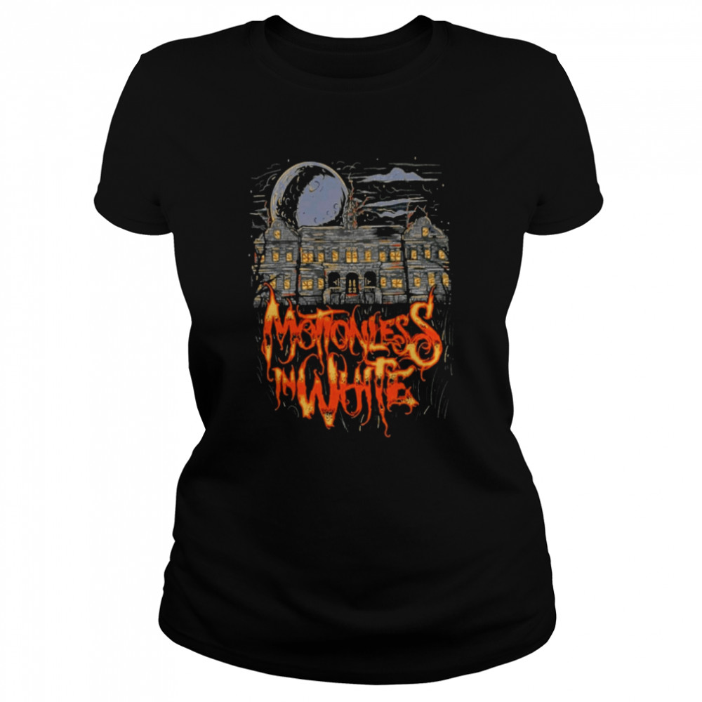 The Horror Mansion Design Motionless 2022 Horror Shirt Classic Women'S T-Shirt