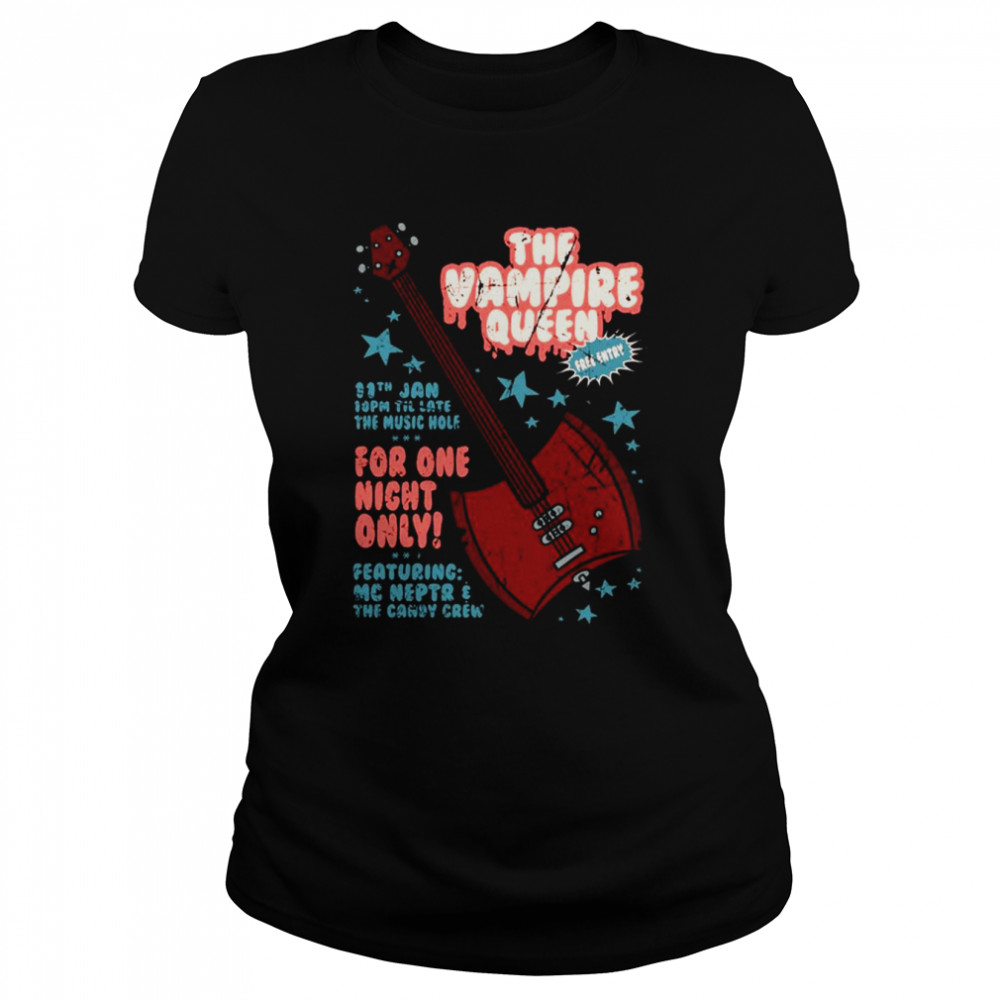 The Vampire Queen Music The Rolling Stones Shirt Classic Womens T Shirt