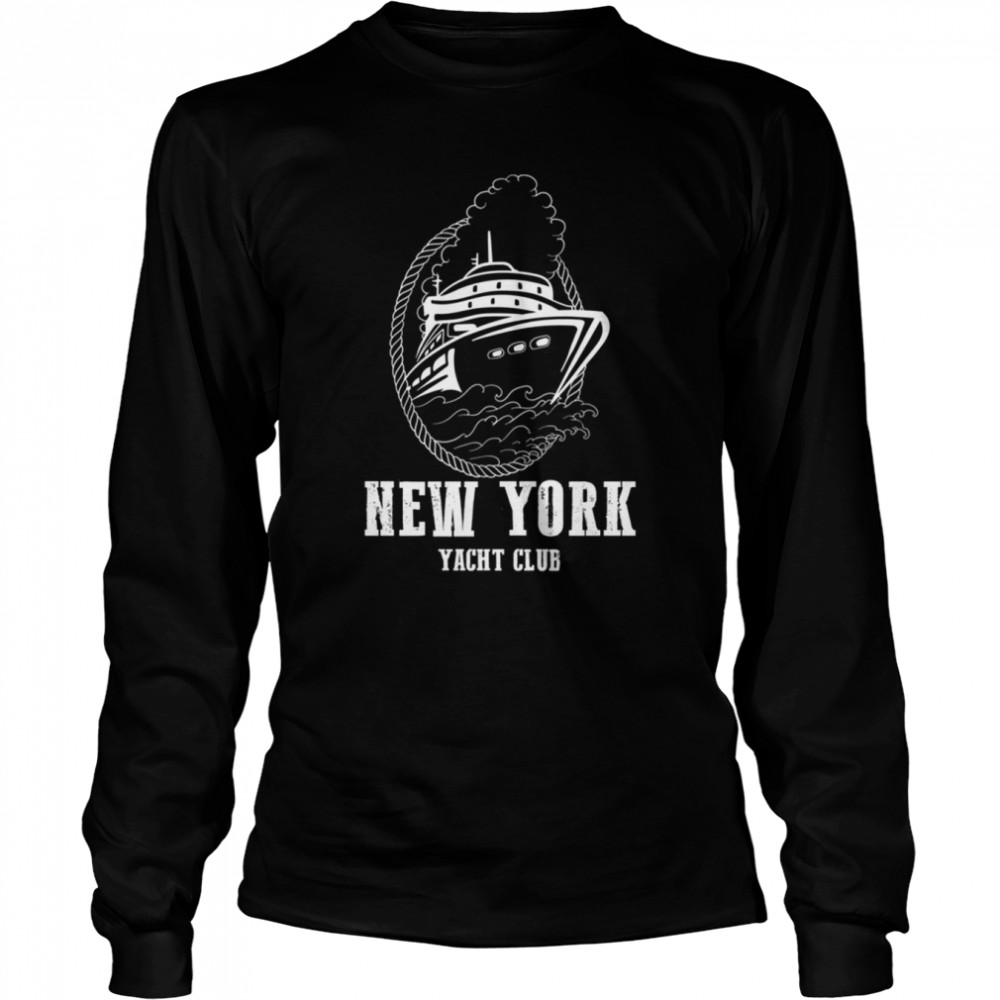 Trending Art New York Yacht Club Shirt Long Sleeved T-Shirt